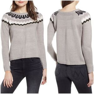 Love by Design Fair Isle Sweater sz Small